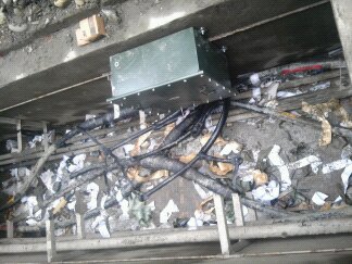 成都北纬电器完成温江印钞厂35kv电力线路新建工程冷缩电缆附件的供货与安装